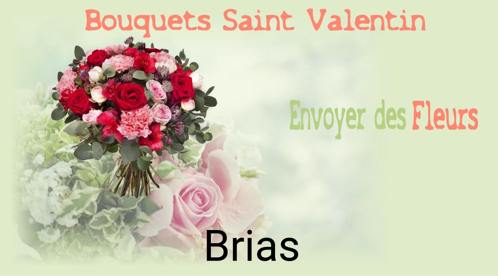 Roses de Saint-Valentin livrées à Brias